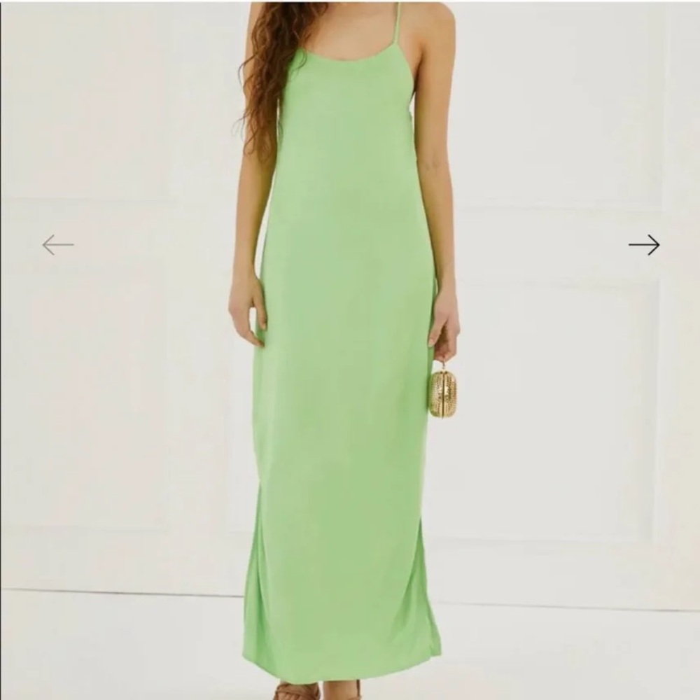 NWT Something Navy slip dress